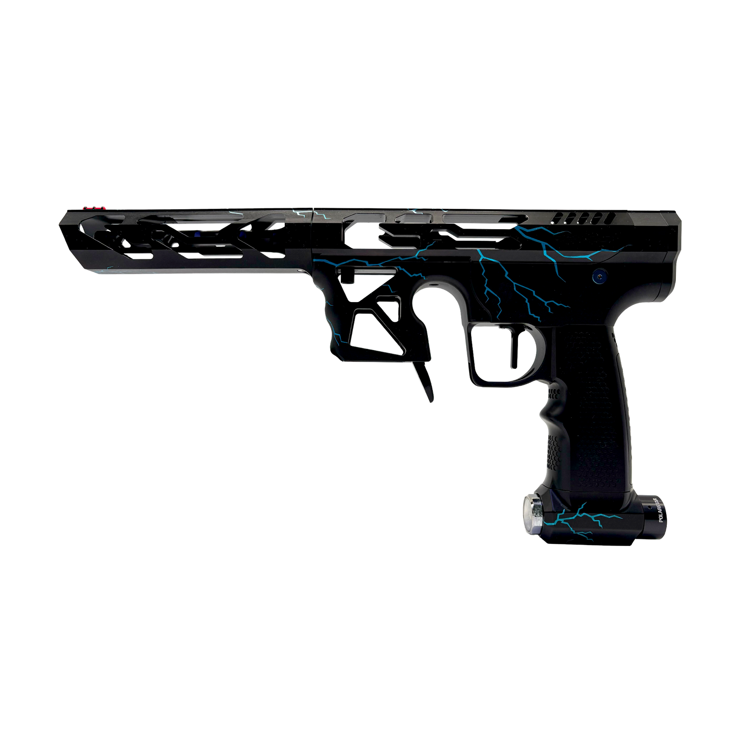 Rogue 9 Pooty Black with Blue Lightning