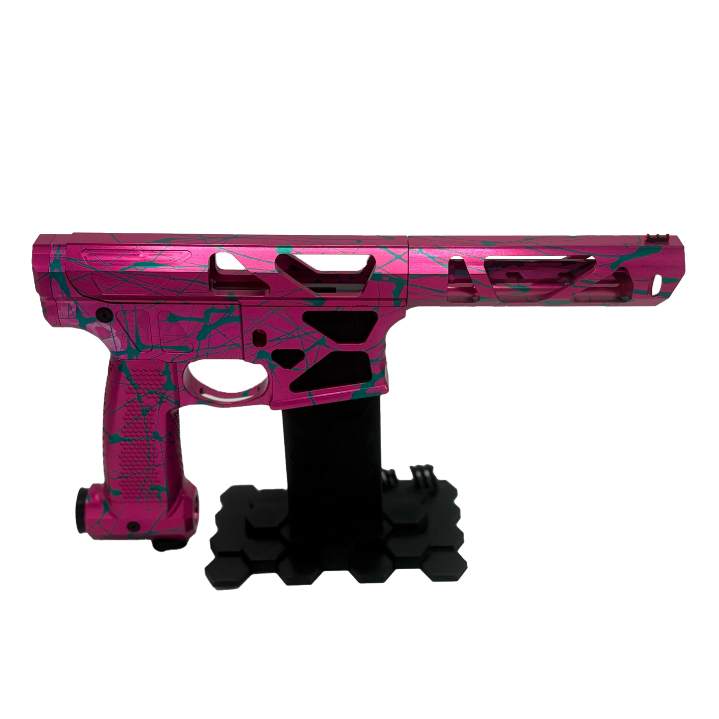 Oracle 1 - Pink - Teal Splatter