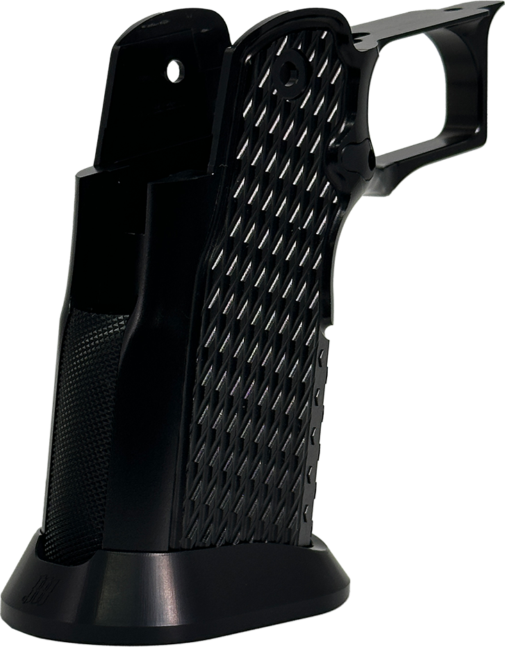 Valor MK-1P Hi Capa Grip 'Diamond' (Gloss Black/Matte Black)
