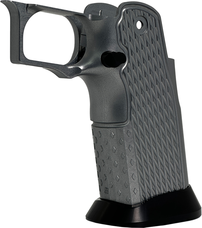 Valor MK-1P Hi Capa Grip 'Diamond' (Matte Titanium/Matte Black)
