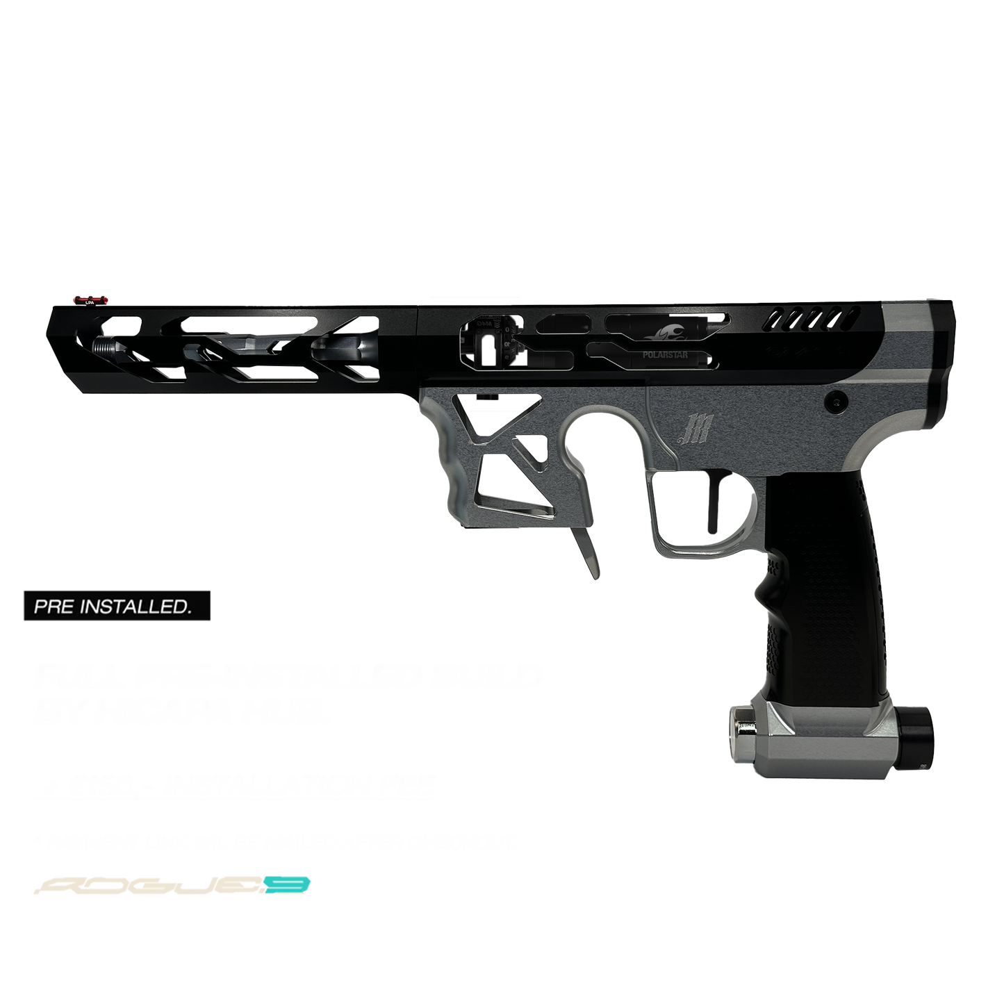 Oracle Rogue 9 full build (Titanium/Black)