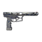 Monk's Splatter M4 - Titanium Base with Blue/Purple Splatter
