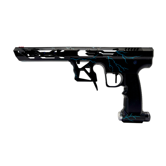 Rogue 9 Pooty Black with Blue Lightning
