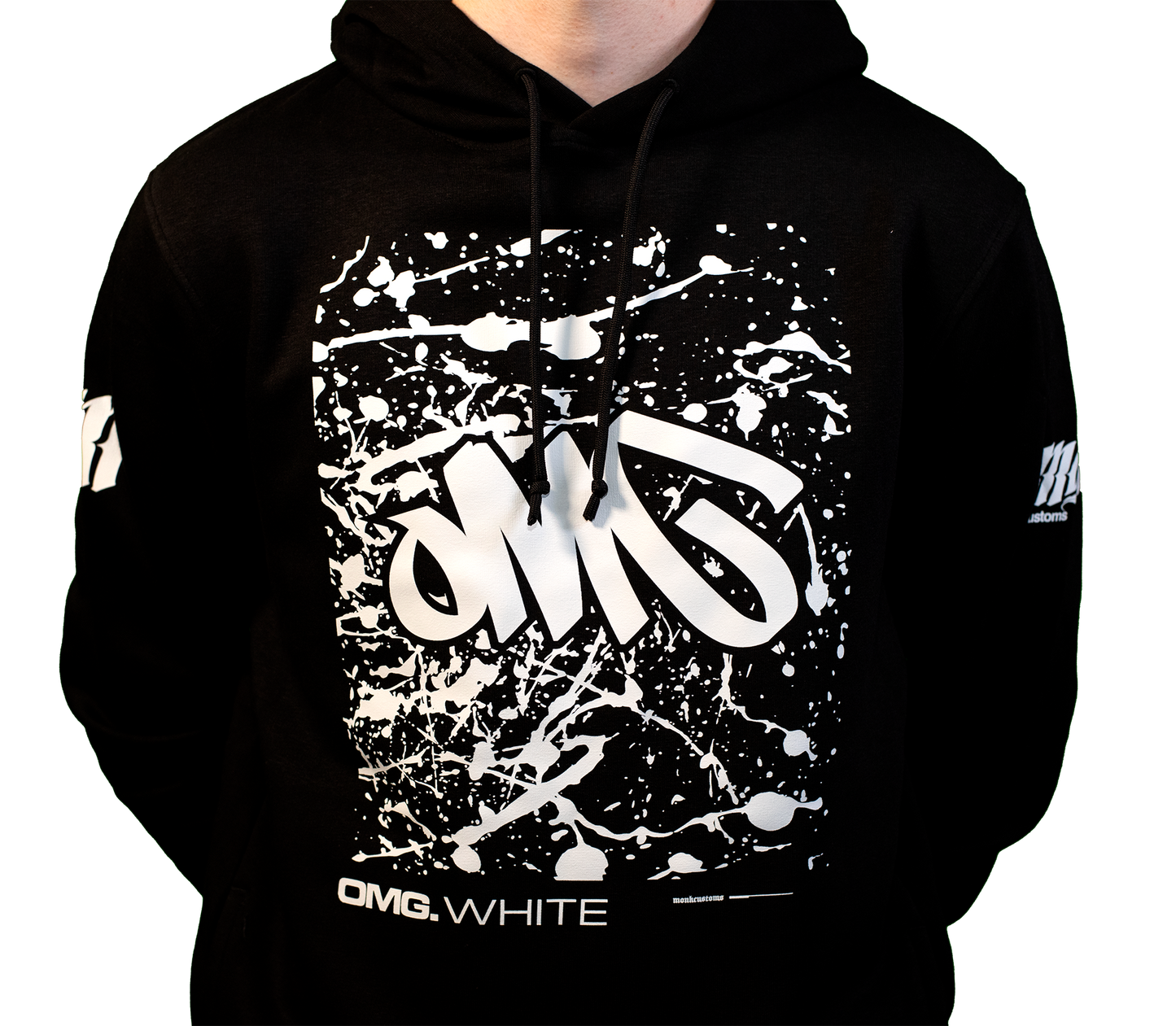 OMG Shirt White Hoodie  ( NC24 Edition )