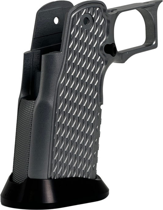 Valor MK-1P  Hi Capa Grip 'Diamond' (Matte Titanium/Matte Black)
