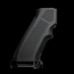 AG24 - Aluminium Angled M4 HPA Grip for Airsoft - Cerakoted