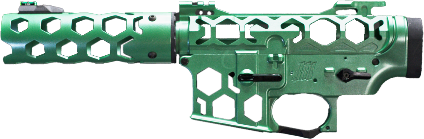 (DISCONTINUED) Neo.3 - G8 - M4 Receiver (FrogGreen-B-silence) + Handguard set