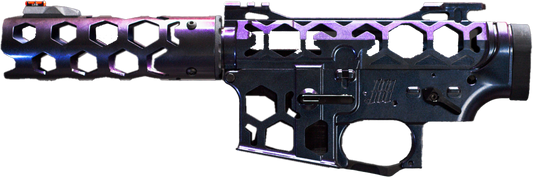 (DISCONTINUED) Neo.3 - G4 - M4 Receiver (Purple-Blue Chameleon) + Handguard set