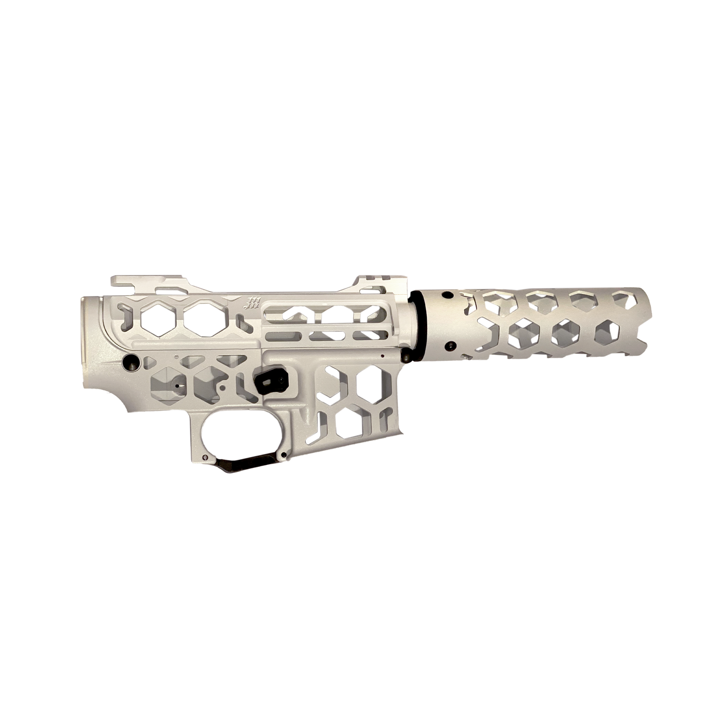 (DISCONTINUED) Monk Customs Neo3 Receiver + Handguard -  White